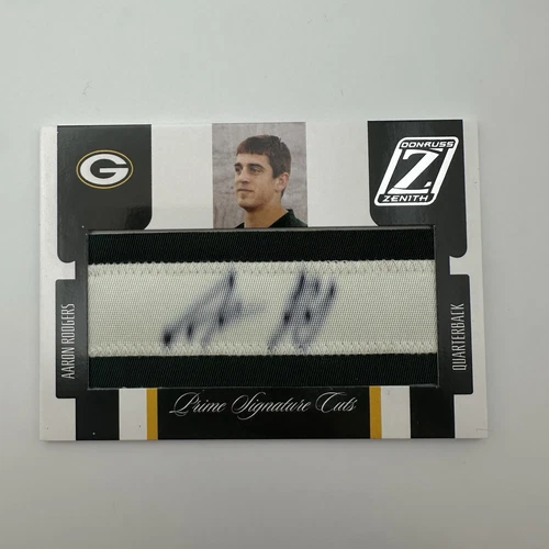 2005 AARON RODGERS  Zenith Prime Signature Rookie Rc Autograph /99 - Ex Surface