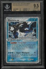 2004 Pokemon EX Fire Red & Leaf Green Ultra Rare Blastoise EX 104/122 BGS 9.5