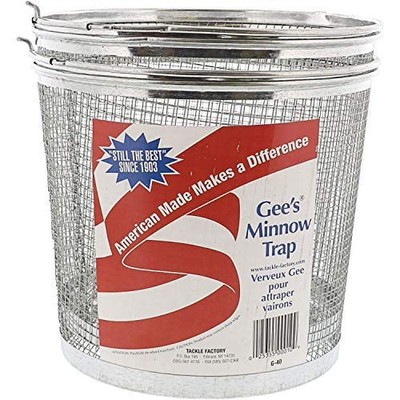 Gee's Galvanized Fishing Minnow Bait Traps #G-40