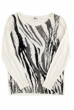 Style&co Womens Crew Neck Long Sleeve Knit Pu...