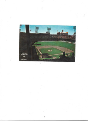 MICHIGAN PC ''Inside Tiger Stadium, Detroit''  UNUSED  No Writing  CLEAN