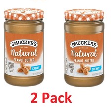 2 Pack Smucker s Natural Creamy Peanut Butter...