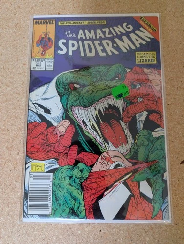 The Amazing Spider-Man #313 Newsstand Variant (Marvel 1989) VF/NM McFarlane 🔥