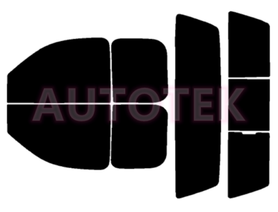 Precut Window Tint Kit For 2007-2013 Chevy Silverado 1500 Extended Cab - All Windows, Lifetime Warranty