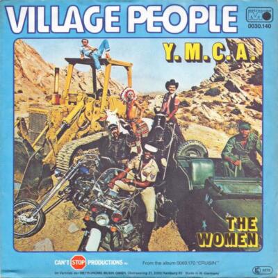 A2.0: Village People   Y.M.C.A. 7'' 70's Disco Kracher Party Kult Retro Top VG VG