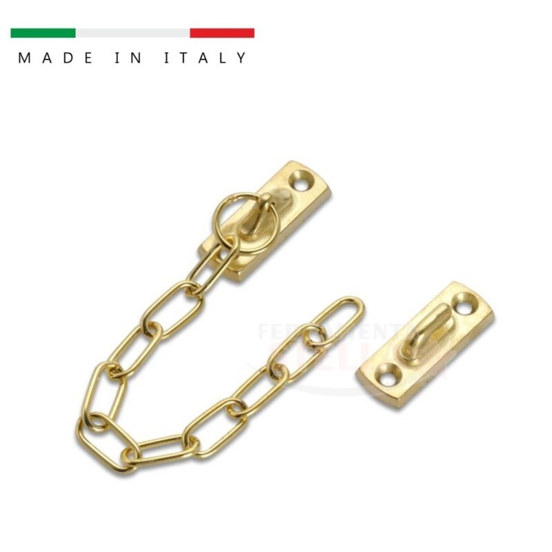 Catena Di Sicurezza Per Porte In Acciaio Inox - Antifurto Per Casa E Appartamenti - Foto 2