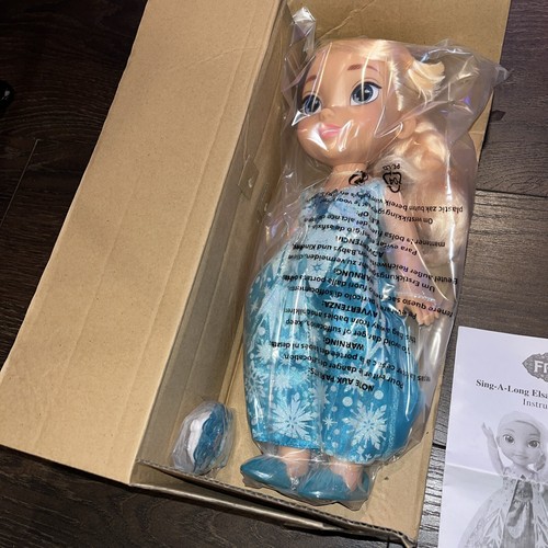 New-Sealed Box! Disney Frozen Sing-A-Long Elsa Doll With Microphone - Picture 2 of 5
