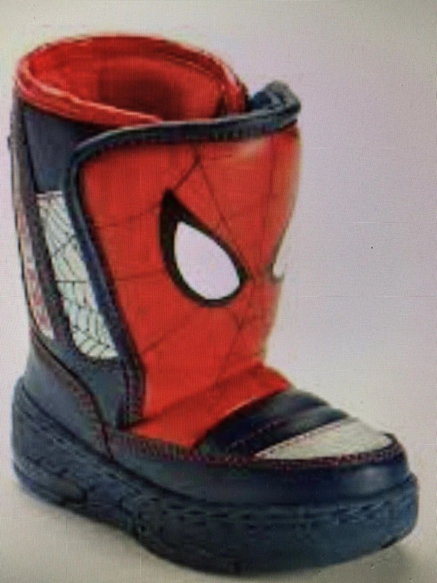 Boys light top up snow boots