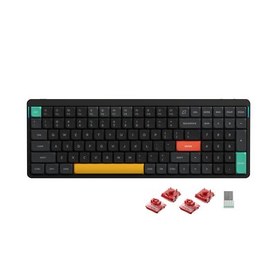 nuphy Air96 V2 Wireless Low Profile Mechanical Keyboard,100 Keys Gaming Keybo...