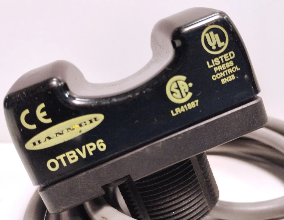 Banner Engineering OTBVP6 28589 10-30 V DC Optical Touch Button W/ 6.5 ft Cable - Image 3 of 4