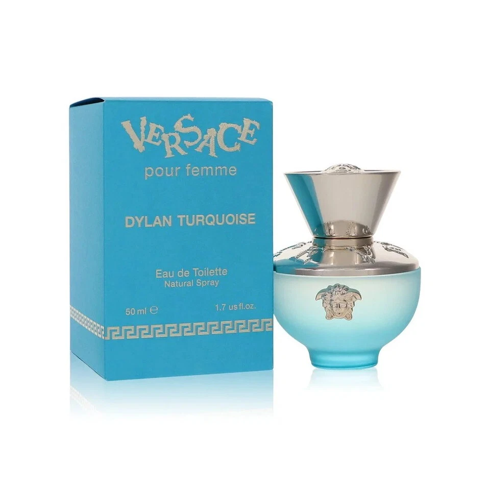 Versace Dylan Turquoise Pour Femme 1.7 oz 50 ml Eau de Toilette