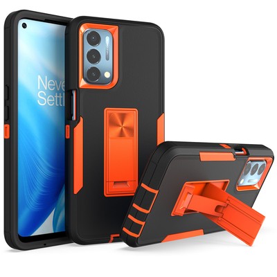 For OnePlus Nord N200/Nord N20 5G Full-Body Dual Layer Rugged Kickstand Case