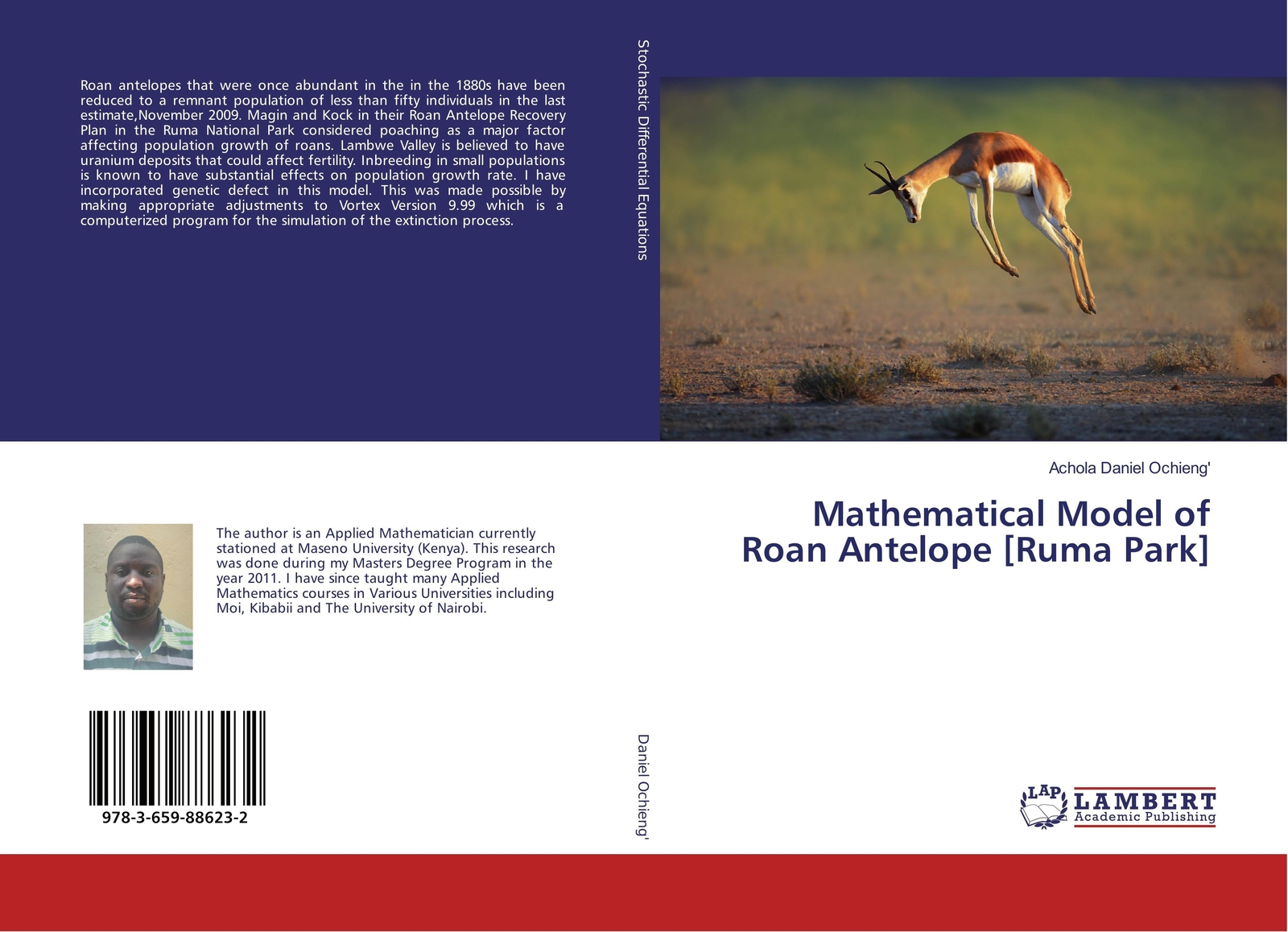 Thumbnail - Achola Daniel Ochieng' | Mathematical Model Of Roan Antelope Ruma Park