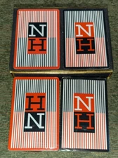 Vintage Playing Cards New Haven Railroad R.R Two Deck McGinnis Era Congress 606