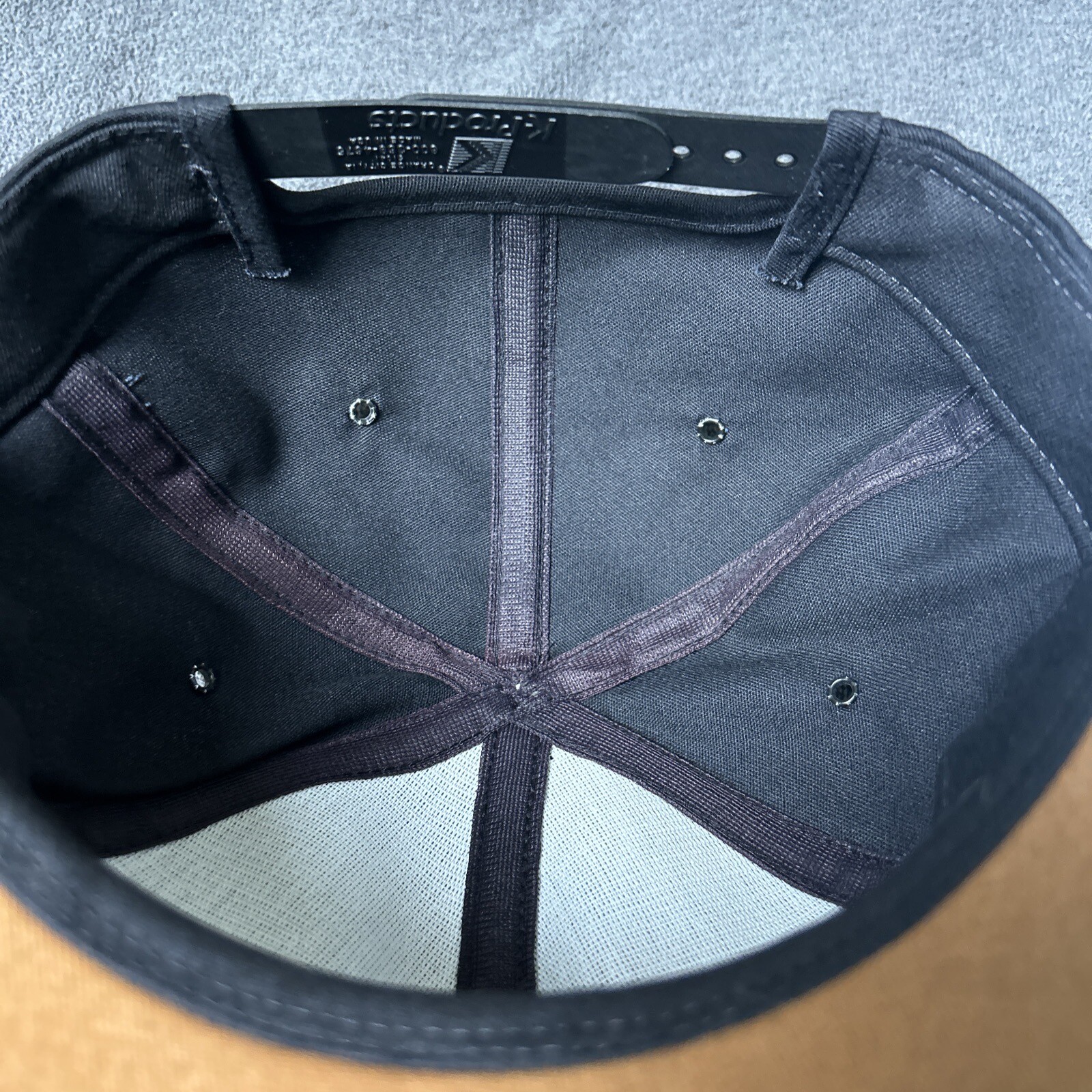 Crow’s Snapback Hat Men’s Adjustable Cap Black Br… - image 7