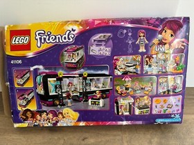 Lego Friends 41106 - Pop Star Tour Bus - 2 Unopened Bag, 1 Replacement Minifig