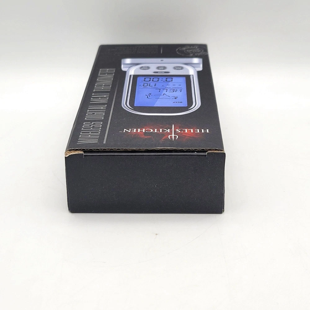 Meat Thermometer Wireless Digital Grilling Beef Chicken Pork Kitchen Oven Gift