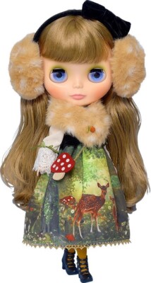 Blythe Dear Forest Deer ABS PVC PP PVDC 300mm Modepuppe Figur Good Smile