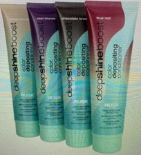 Rusk Deep Shine Boost  Color Depositing Conditioner (Choose your color)