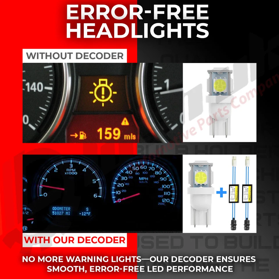 2X T10 501 W5W RESISTORS CANBUS NO ERROR LED SIDELIGHT RESISTORS - Image 2 of 4