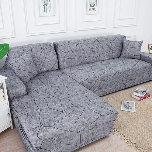 Sofa Cover Living Room Stretch Printed Sofa Slipcover L shape Corner