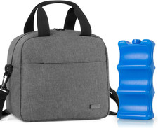 Borsa Termica per Biberon Con Mattonelle per Il Ghiaccio, Porta Biberon Isotermi