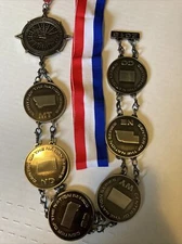 Mainly Marathon Center Nation Series Run Finisher Medal MT ND SD WY NE CO Run