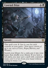 x1 Coveted Prize - Foil R MTG Zendikar Rising M/NM, English