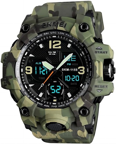 MJSCPHBJK Men's Military Sports Watch Waterproof Tactical Army Watches for Men - Picture 2 of 7