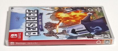 BESIEGE Switch Japan Game in Eng Fra DE ES IT PT...New(Real Time