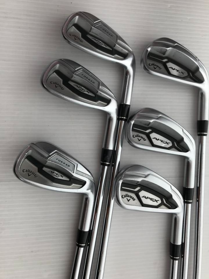 Callaway Apex アイアンセット 5-9 P キャロウェイ メンズ APEX Ti FUSION アイアン 6本組(5-9、PW
