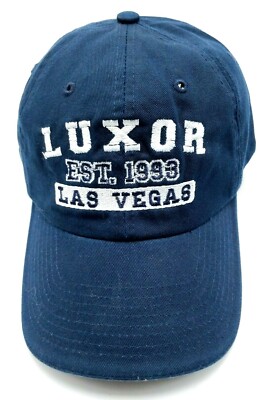 LUXOR LAS VEGAS blue adjustable cap / hat *NEW*