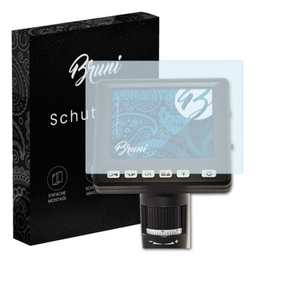 Bruni 2x Folie für DNT DigiMicro Lab5.0 3.5 Inch Schutzfolie Displayschutzfolie
