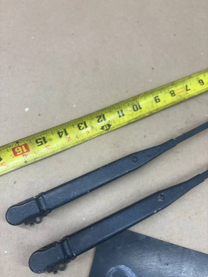 1979-1993 FORD MUSTANG MERCURY CAPRI WINDSHIELD WIPER ARMS PAIR SET 87 88 89 90 - Image 3 of 4