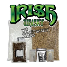 Complete Cracked Corn, Malted Barley, Specialty Grain Irish Whiskey Mash and Fer