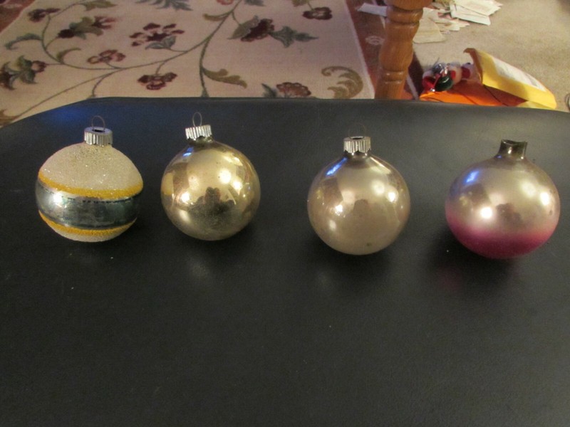 Vintage Christmas Ornaments Shiny Brite
