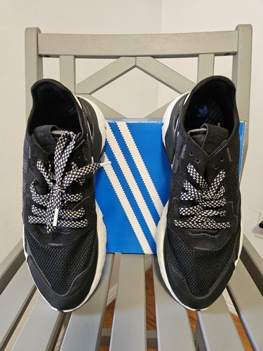Adidas Nite Jogger Core Black White - 第 6/9 張圖片