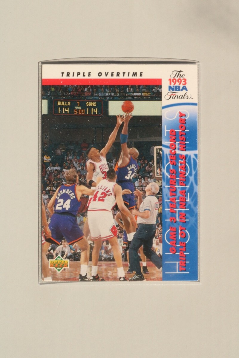 1993-94 Upper Deck The 1993 NBA Finals Charles Barkley, Scottie