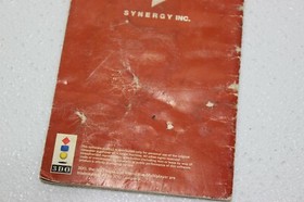 Iron Angel of the Apocalypse Panasonic 3DO 1994 Long Manual Only #2 POOR