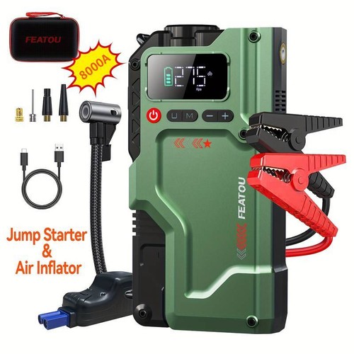 Refurbished Car Jump Starter Booster Jumper Box Power Bank Battery Charger 8000A