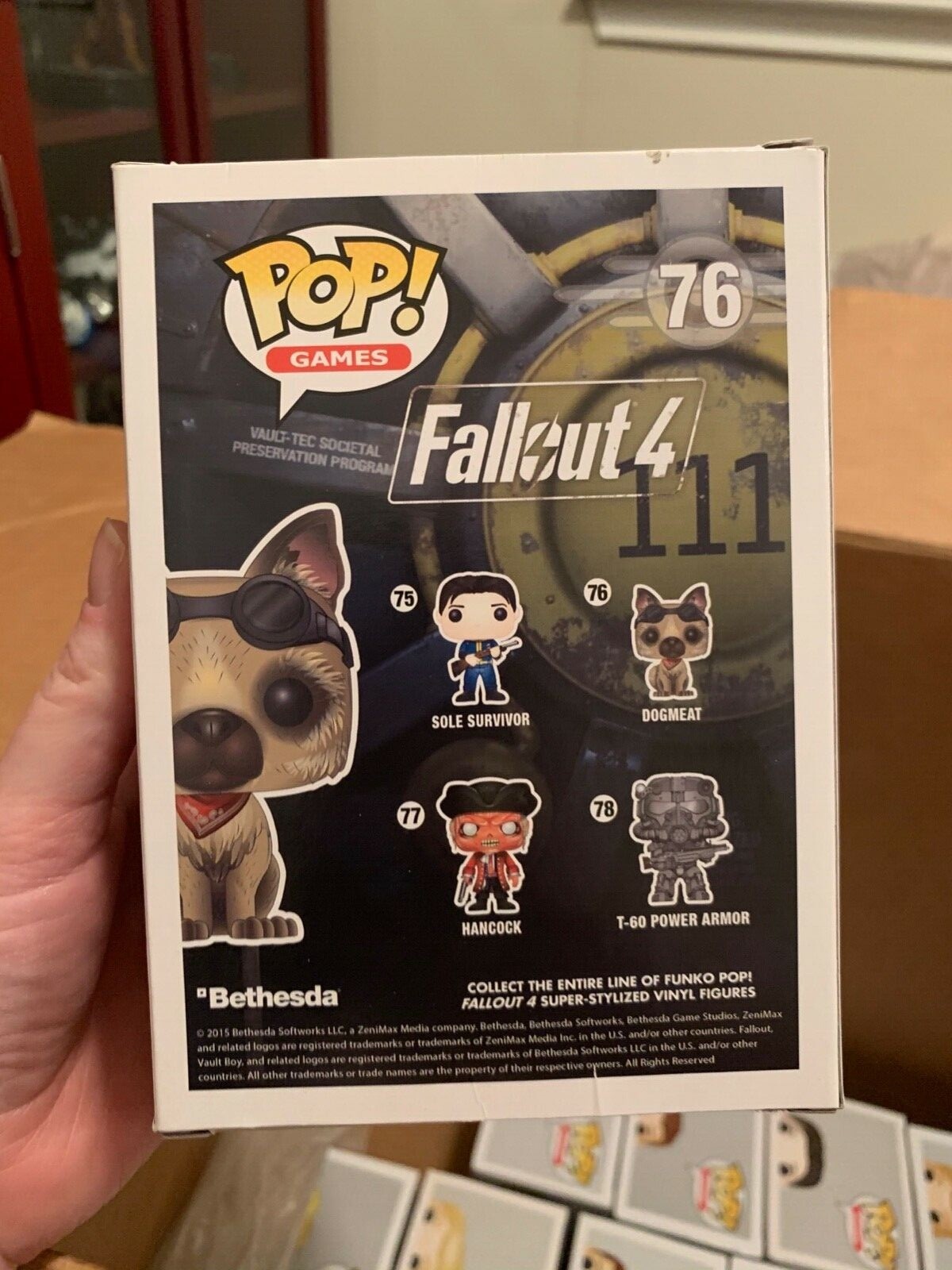 dogmeat funko pop