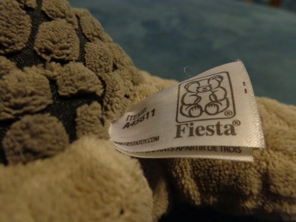 MUÑECA DE PELUCHE FIGURA REALISTA REALISTA REALISTA ARMANDILLO (CINGULATA) MAMÍFERO POR FIESTA JUGUETE Foto 4 de 4