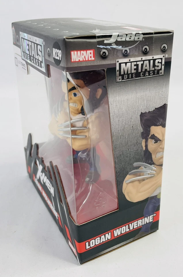 Jada Metals Die Cast X-MEN "Logan Wolverine" (exclusivo de caja de botín) Foto 3 de 4