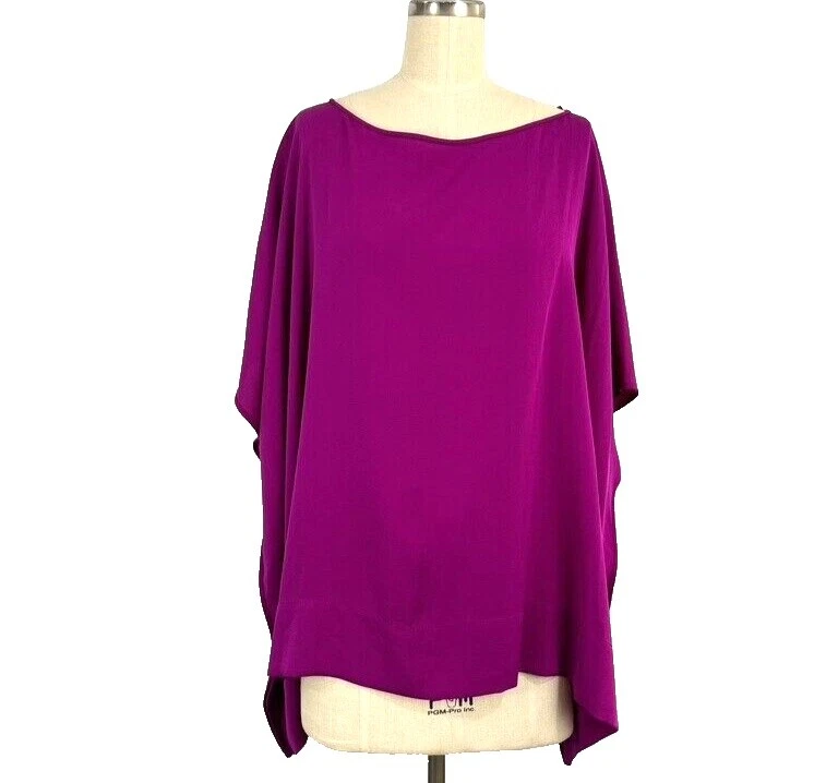 Топы шелковые однотонные для женщин Diane von Furstenberg