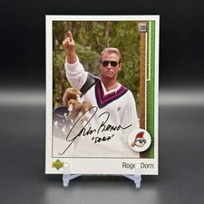 1989 Uecker Deck » Roger Dorn / Corbin Bernsen » "Major League" Custom Card