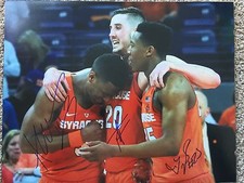 WHITE TYLER LYDON TYUS BATTLE Signed Autograph 11x14 Photo Syracuse Orange COA