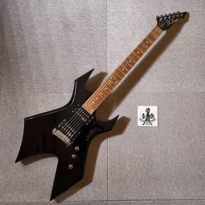 B.C.Rich Warlock Electric Guitar Black Bolt On Shipping about From