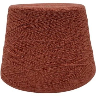 Milliken Yarns Brick Red Rust Cone Yarn Vintage Craft Supply