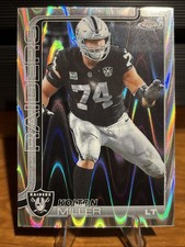 2025 Topps Chrome Kolton Miller #183 Wave Ray Refractor Las Vegas Raiders NFL
