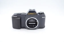 Canon T50 35mm Film SLR Camera Body, Black (Meter Inoperative)